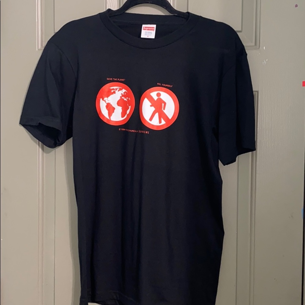 Supreme Save the Planet Tee